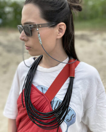 LOM dsgn Rubber necklace